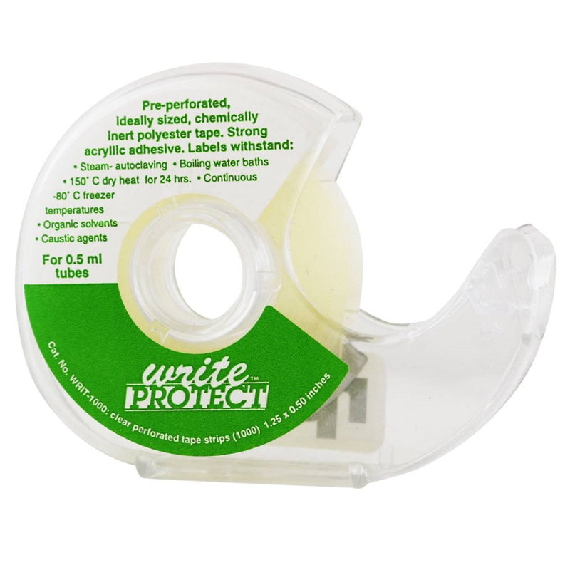 Write Protect clear label wraps