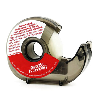 Write Protect clear label wraps