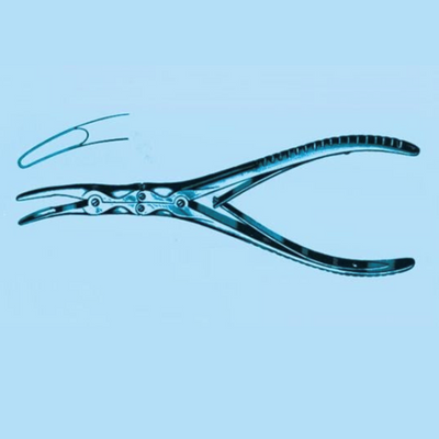 Beyer bone rongeur, double action