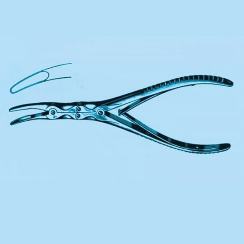 Beyer bone rongeur, double action
