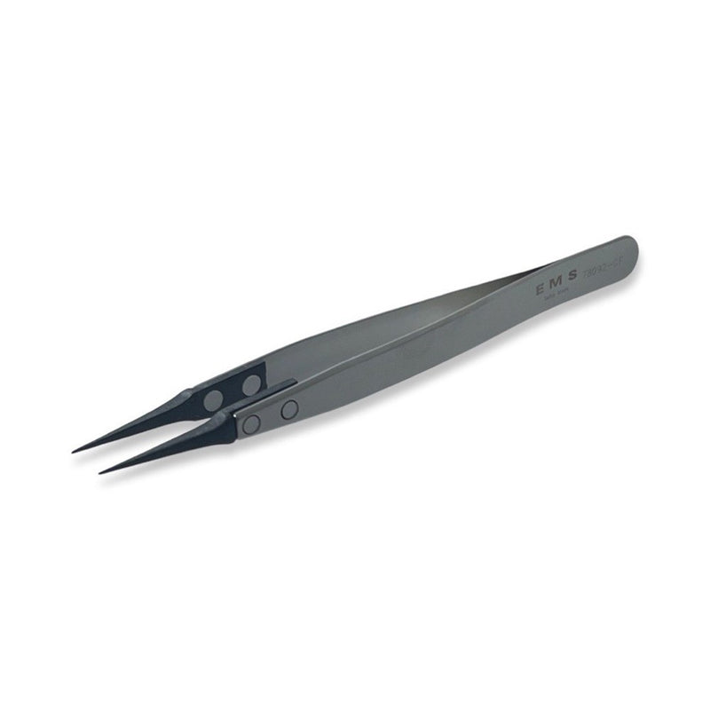 EMS premium fibre tip tweezers, style 5