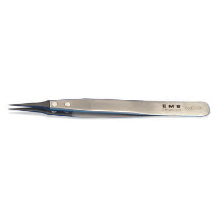 EMS premium fibre tip tweezers, style 5