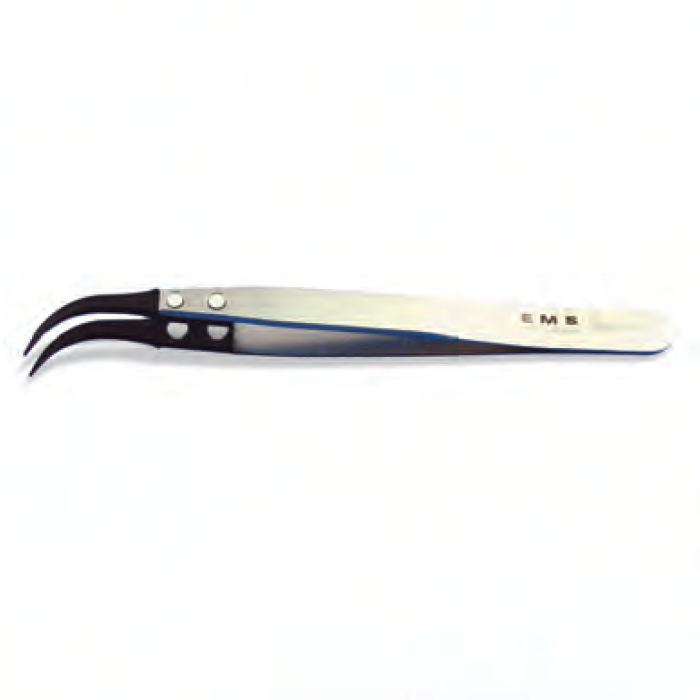 EMS premium fibre tip tweezers, style 7