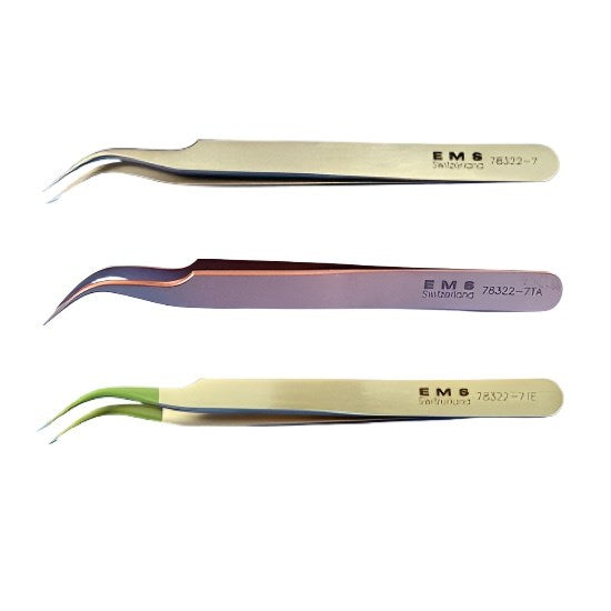 EMS high precision tweezers, style 7