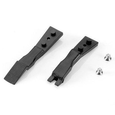 EMS plastic replaceable tip tweezers, style 2WF