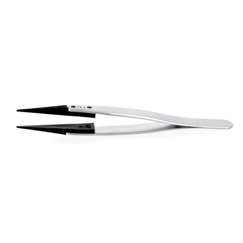 EMS plastic replaceable tip tweezers, style 3C