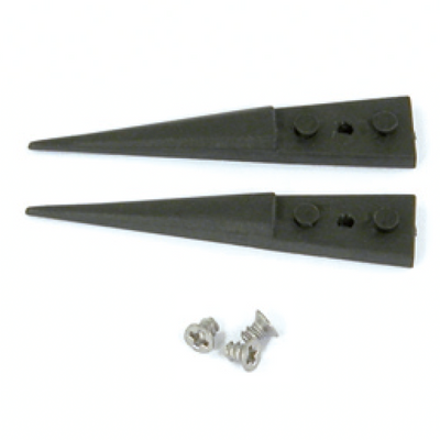 EMS plastic replaceable tip tweezers, style 3C