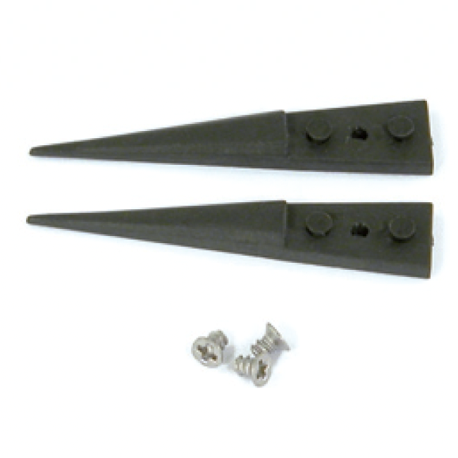 EMS plastic replaceable tip tweezers, style 3C