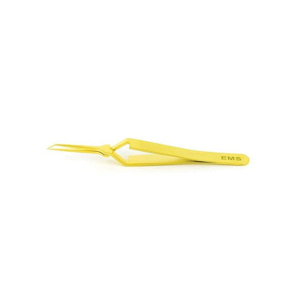 EMS gold plated tweezers, style 5TTHX