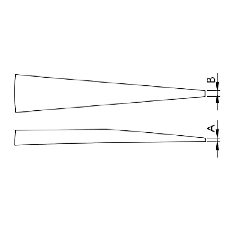 EMS high precision DLC tweezers, style 00