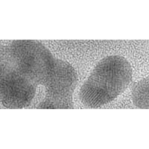 Gold microparticles on carbon film