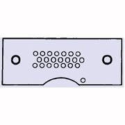 Multi-element microanalysis standards, special holder blocks