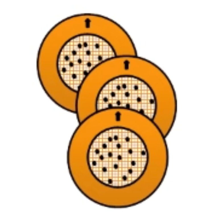 MAC rare Earth standards on holey carbon film for TEM