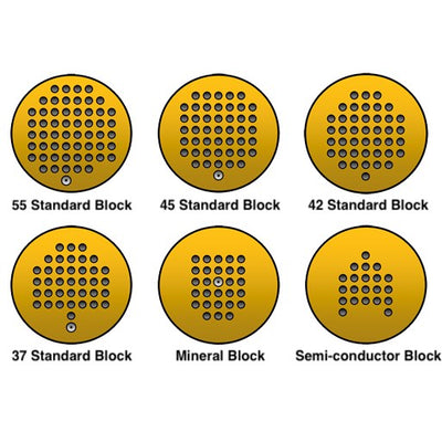 MAC universal multi-element microanalysis standard blocks