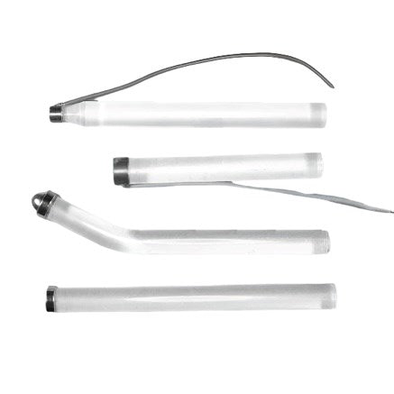 Light pipe quartz scintillators, Cambridge
