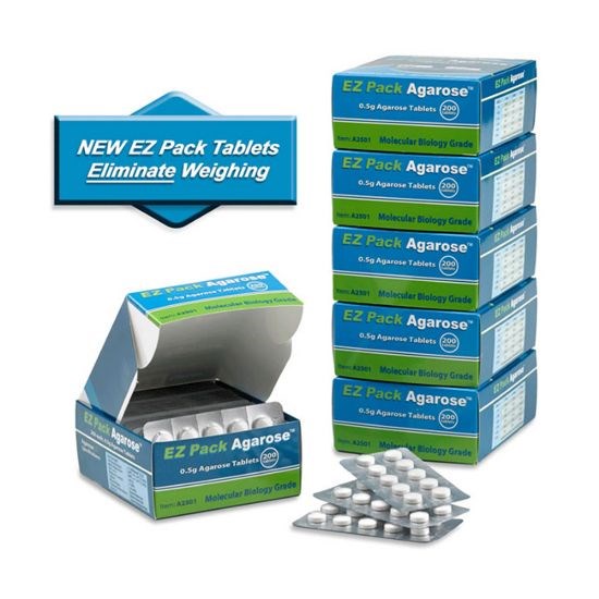 EZ Pack agarose tablets