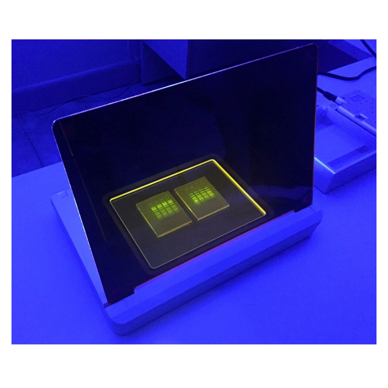 EMS SmartBlue transilluminator and accessories