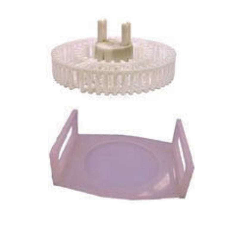Cassette racks and trays for EMS9000 microwave processor, PTFE