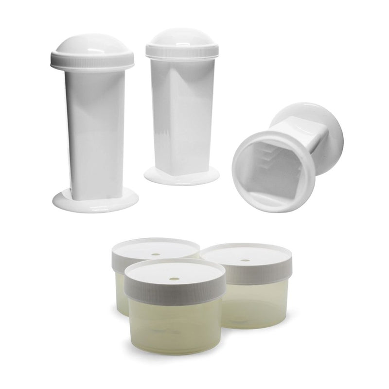 Microwave staining containers