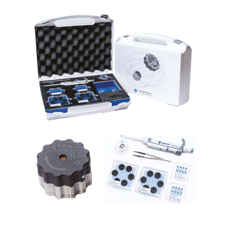 FlowVIEW Aquarius liquid starter kits