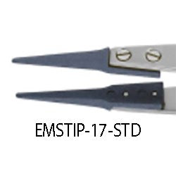 Dumont tweezers style WA1, replaceable STD tips (EMS)