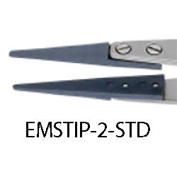 Dumont tweezers style WA1, replaceable STD tips (EMS)