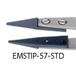 Dumont tweezers style WA1, replaceable STD tips (EMS)