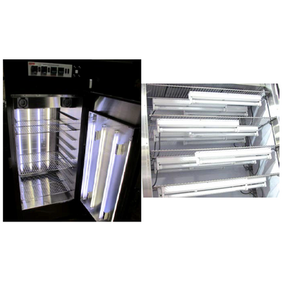 Plant growth chambers with cycling lights, +5 to +50C