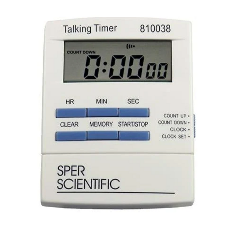 Talking timer