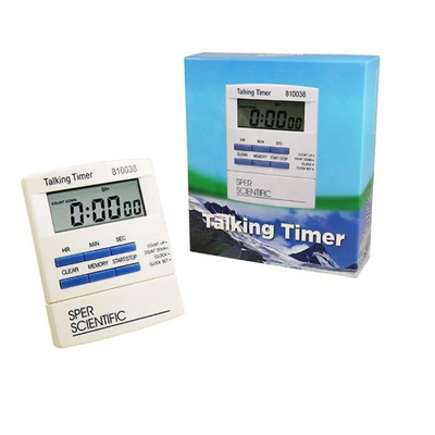 Talking timer