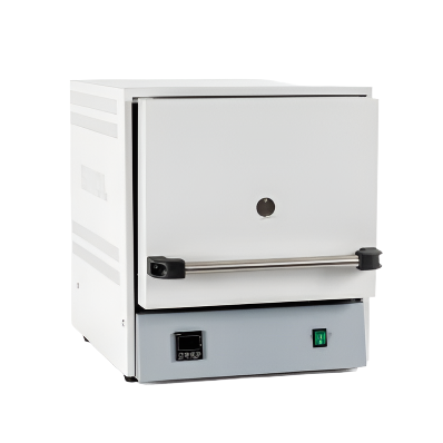 Small ashing muffle furnaces with safety lift up door, +1100C