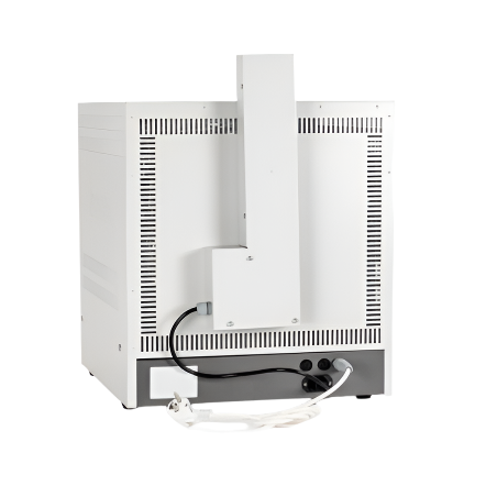 Small ashing muffle furnaces with safety lift up door, +1100C