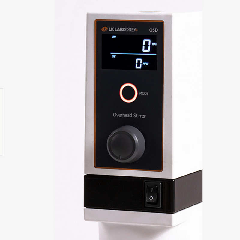 Digital overhead stirrer