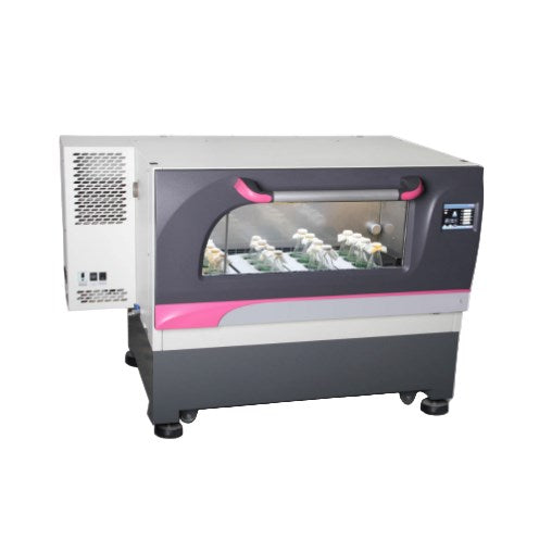 Stackable shaking cell culture incubator, +4C to +60C