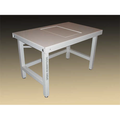 Platform frames for isolation tables, epoxy