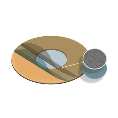 Formvar on carbon film coated grids, single hole, extra thick