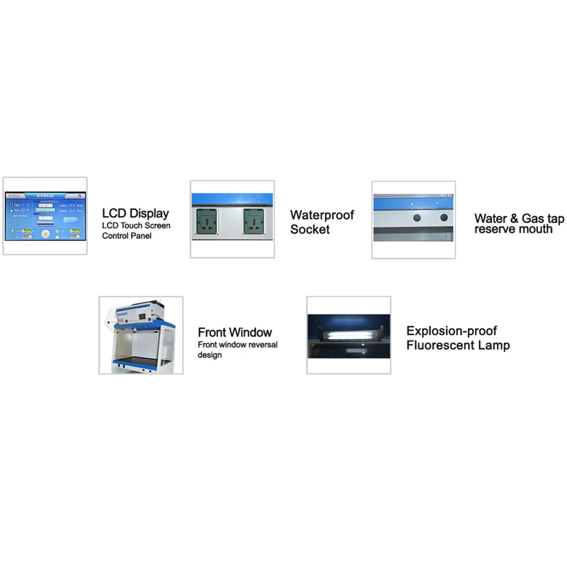 Ductless fume hoods, 230V