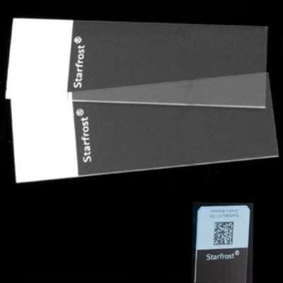 Knittel StarFrost microscope slides, ink-jet printer