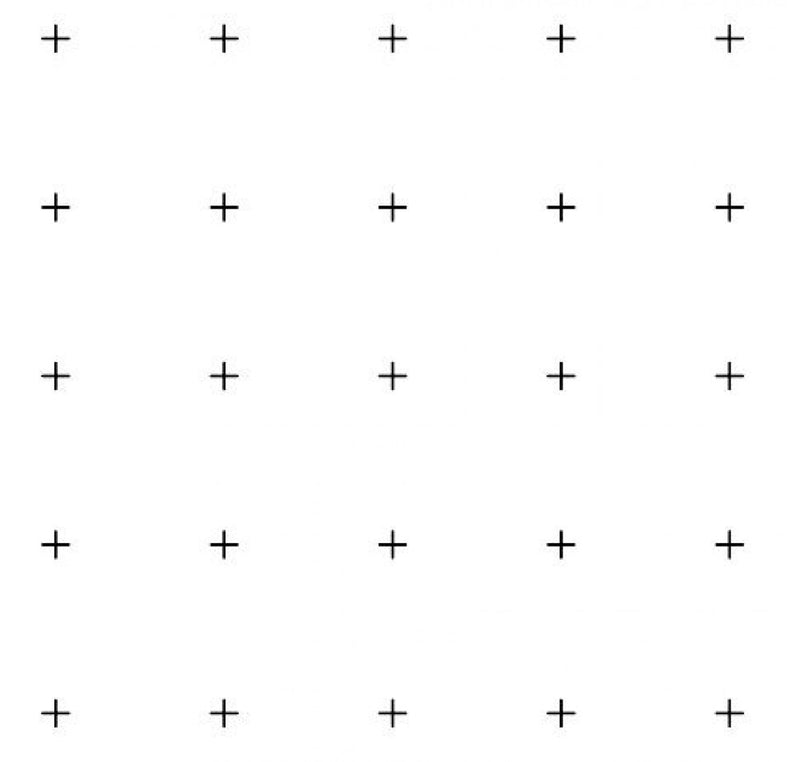 G55 eyepiece reticles, ASTM E562 square grid, 25pts