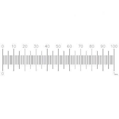 S8 stage micrometers, 1mm x 0.01mm divisions