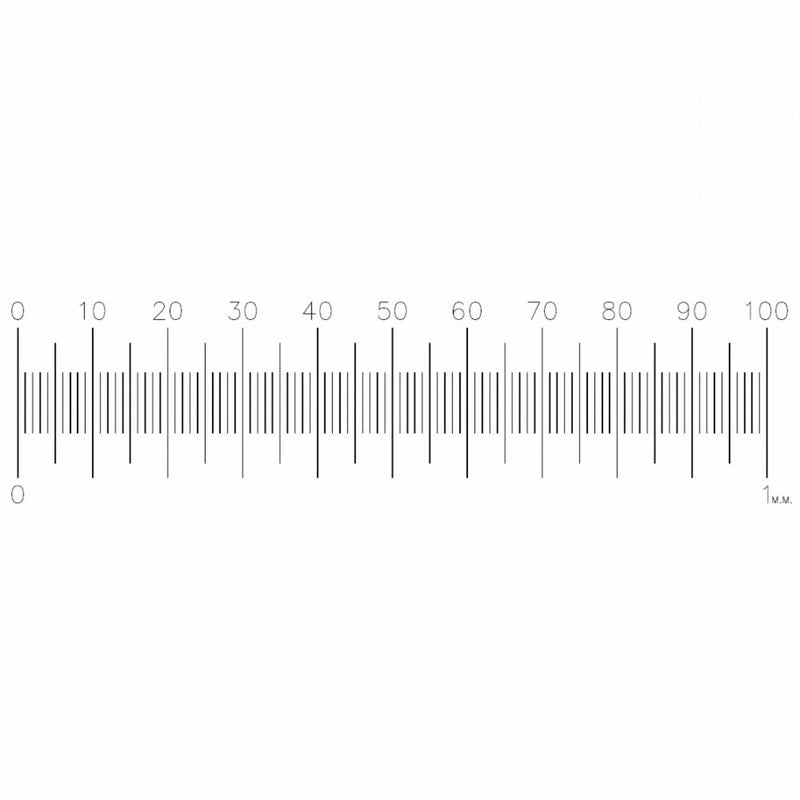 S8 stage micrometers, 1mm x 0.01mm divisions