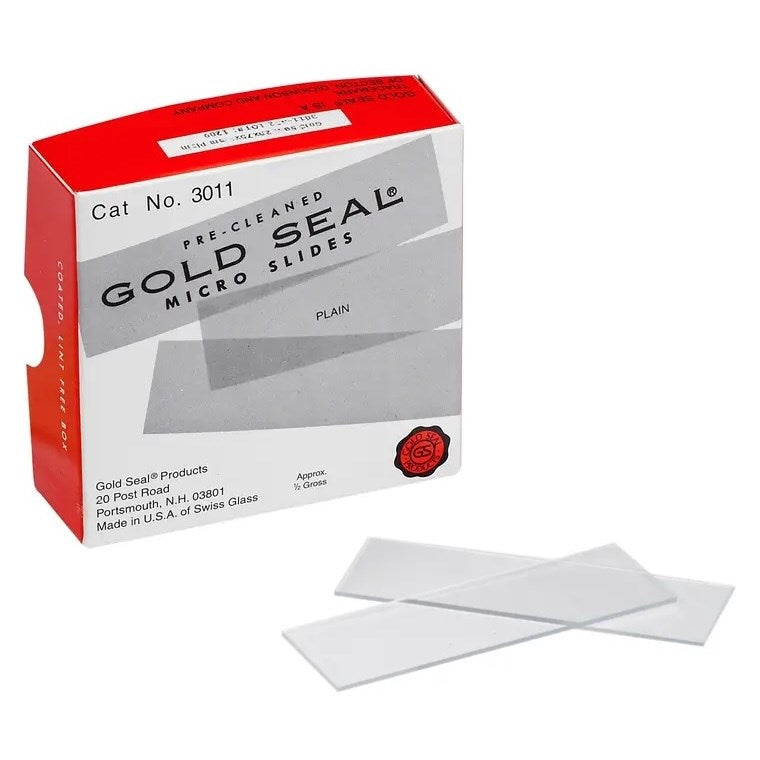 GOLD SEAL UltraFrost microscope slides (EMS)