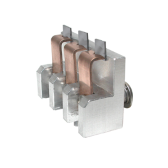 SEM triple 90 deg. thin section specimen clip mount, M4 cylinder