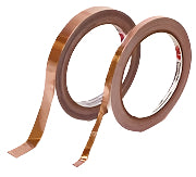 Conductive copper tape, single-sided