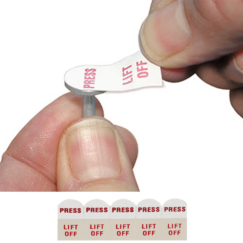 Conductive Lift-N-Press adhesive tabs, double sided