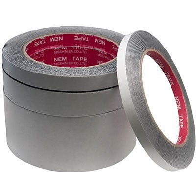 Aluminium backed carbon tape, double-sided