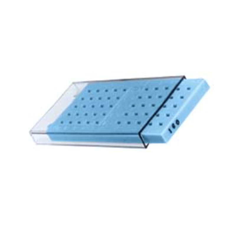 PELCO grid storage box, tabbed and numbered