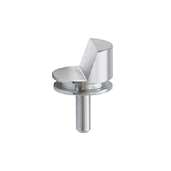 SEM low profile 70 deg. specimen mount, pin mount