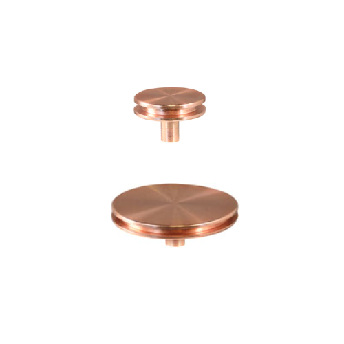 Copper SEM specimen mounts, short pin mount