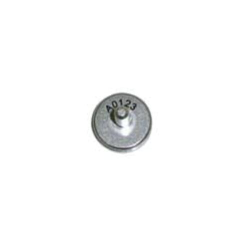 SEM specimen mount, numbered, pin mount